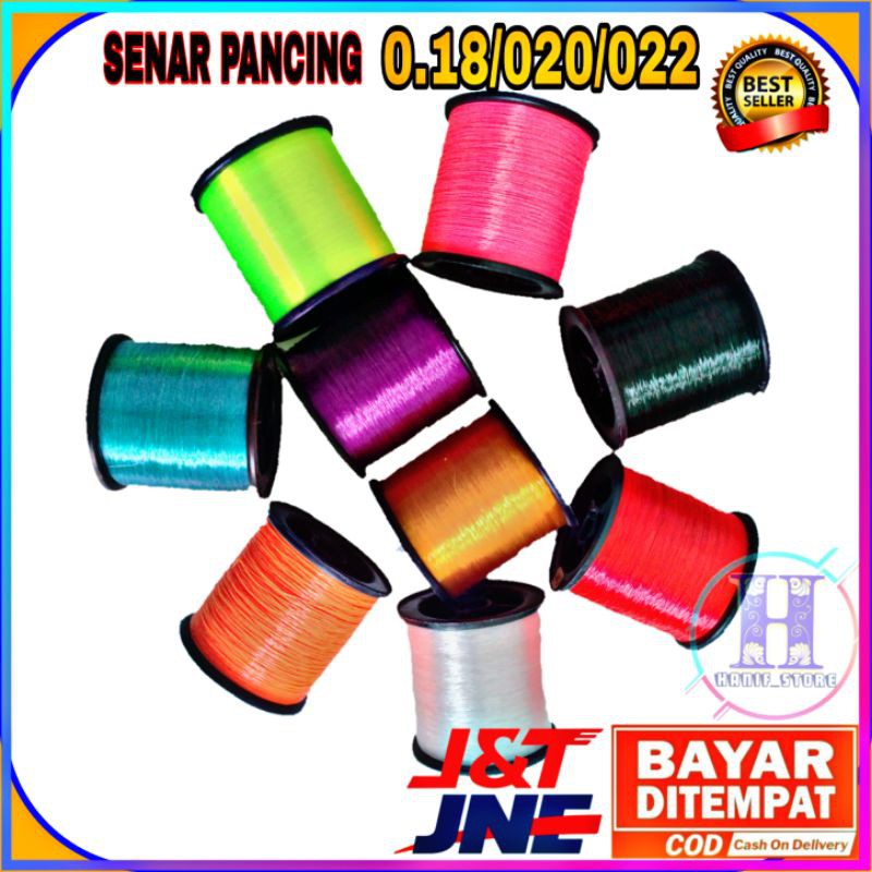 [COD] SENAR PANCING 018,020 KUAT/LENTUR/ANTI KUSUT