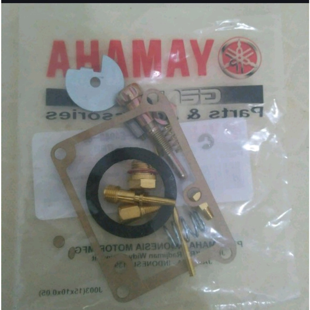 Reparkit karbu  pilot jet main jet karburator  Yamaha RX king