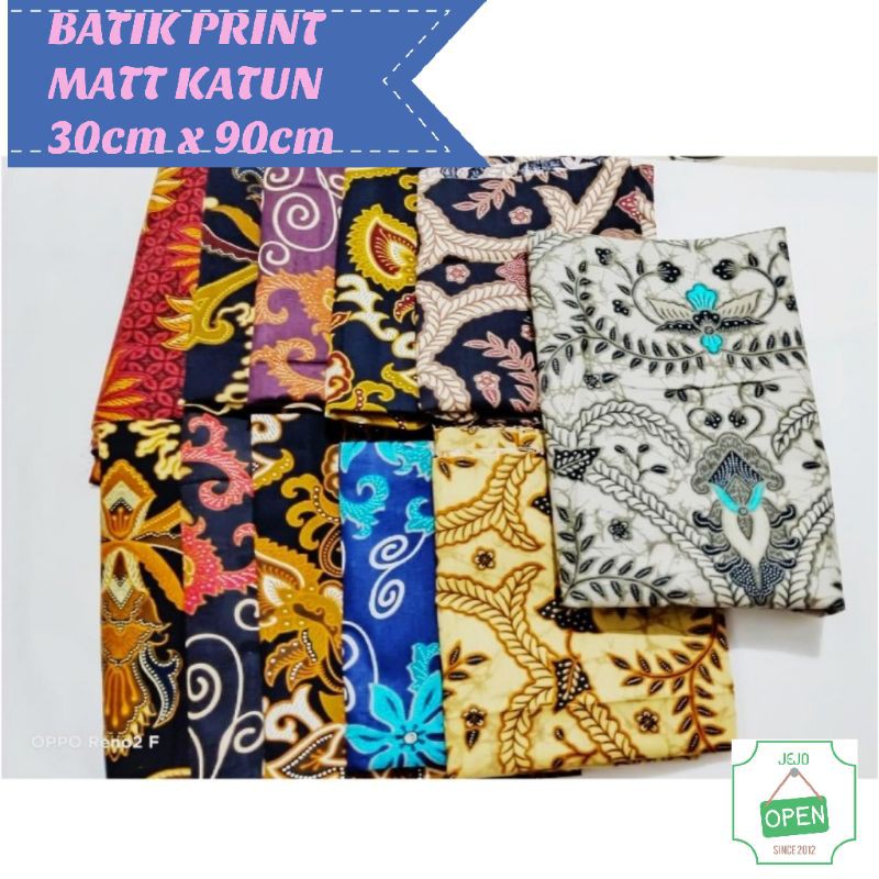 Jual Kain Perca Batik Bahan Katun Halus Motif Modern Harga Murah Ukuran 30cm X 90cm Tidak Ada Foil Shopee Indonesia