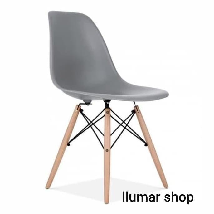 ada Kursi Kantor Kursi makan Kursi teras Dacey - Abu abu ready