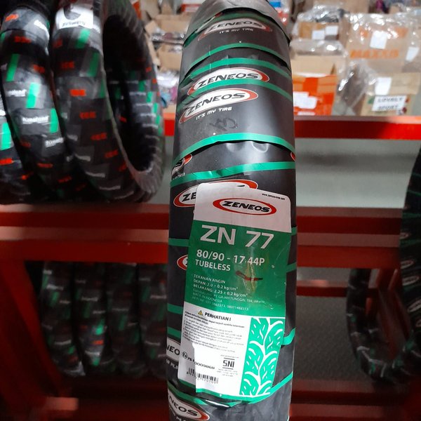 Ban motor bebek Zeneos ZN77 80 90 17 tubeless