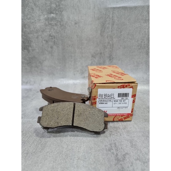 Brake Pad Kampas Rem Depan SET Suzuki Esteem merk IRW Japan