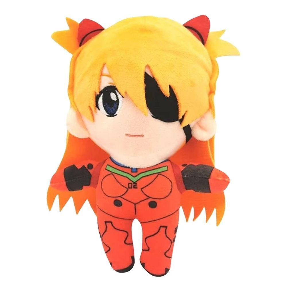 Lanfy Evangelion EVA Plush Doll Hadiah Ulang Tahun Kawaii Anime Kartun Boneka 25 cm Cosplay Mainan Mewah