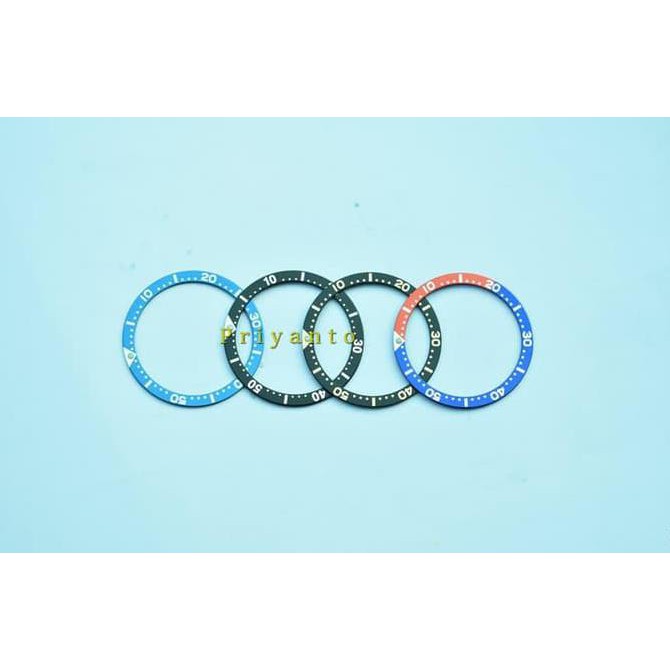 New Insert Bezel Seiko Divers Insert Bezel Jam Tangan Seiko Skx007 Skx A97 New