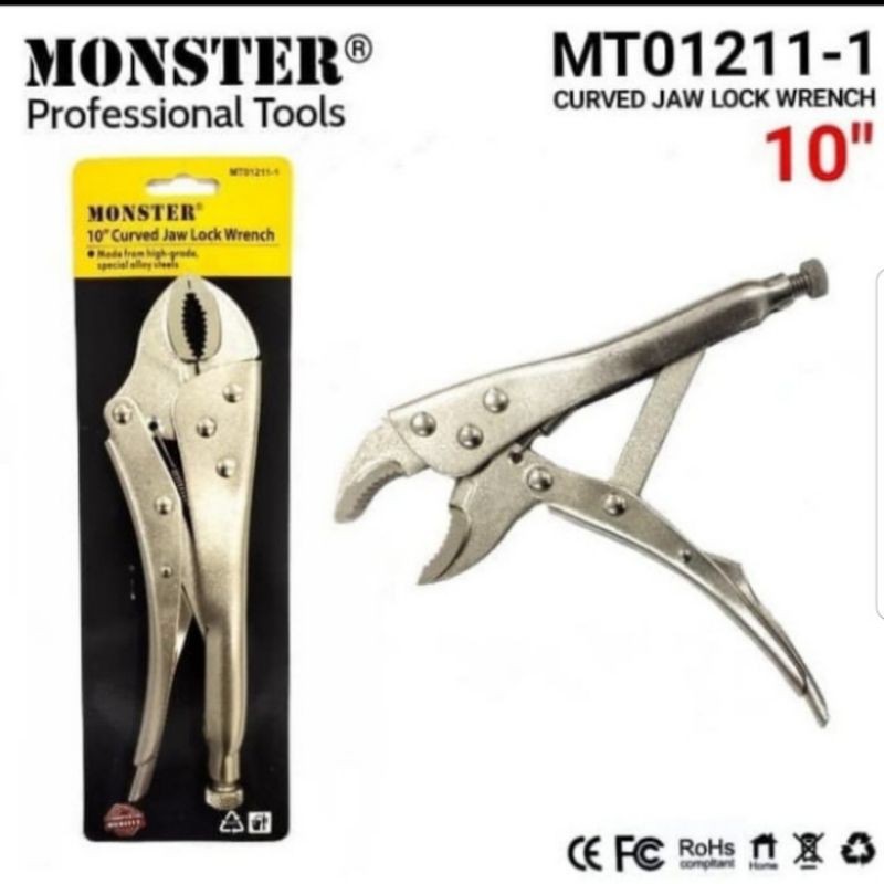 tang buaya/Monster/tang/MT01211-1/tang inggris/alat pertukangan/tang