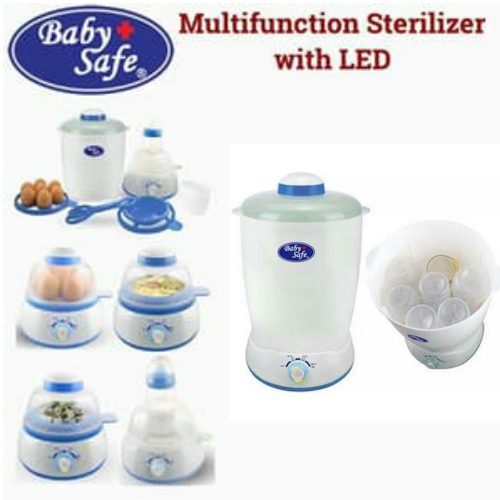 Baby Safe Sterilizer Multifungsi dengan LED Steril Botol Multi Fungsi