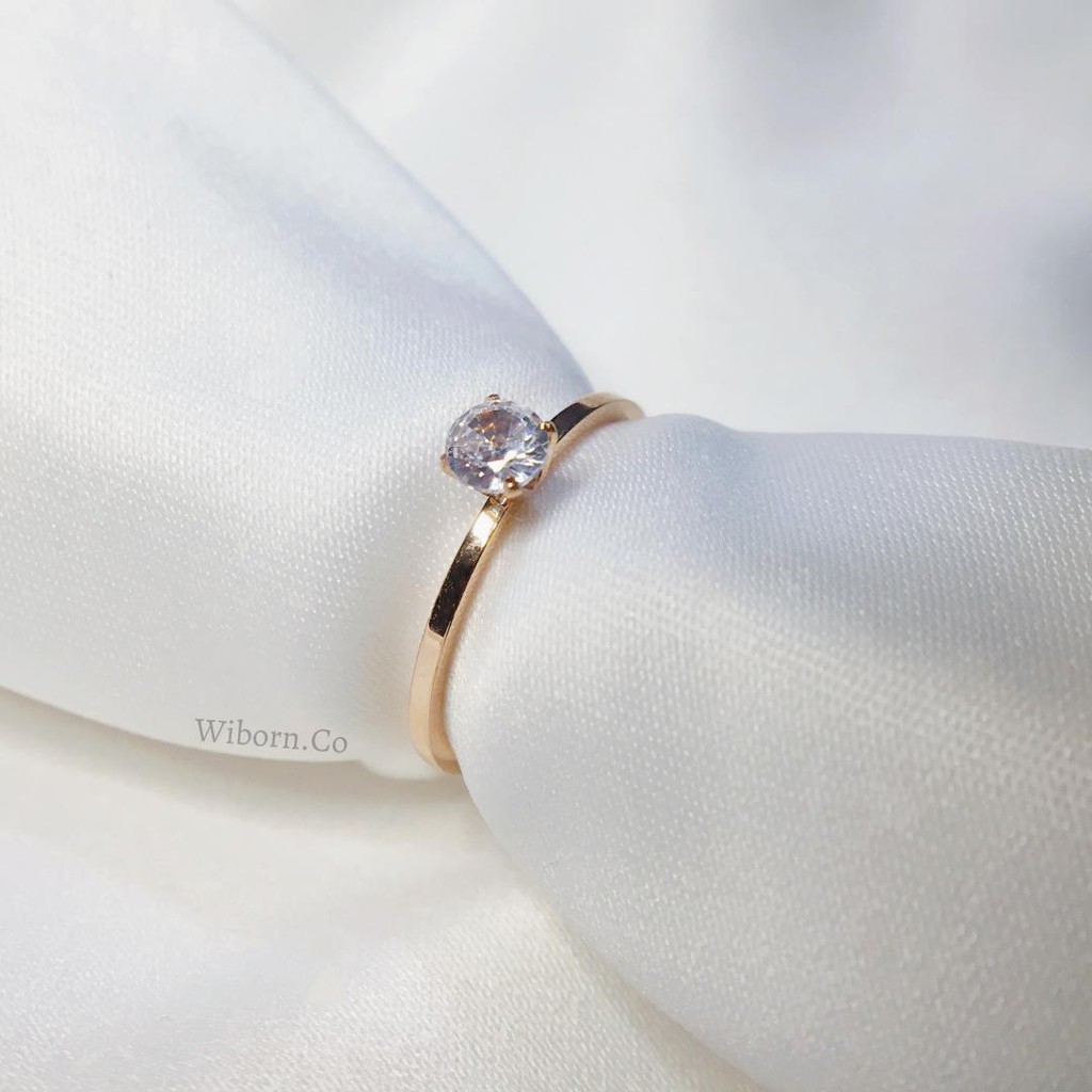 Cincin Asli Titanium Steel Anti Karat Exclusive Louis Ring