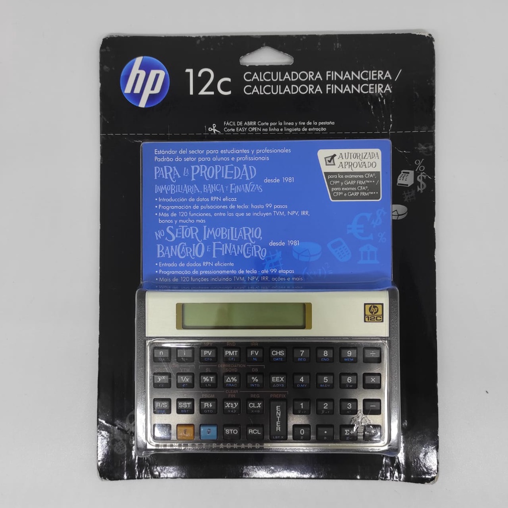 

Kalkulator Finance Hewlett Packard HP12c HP12 HP 12c 12 c Not Platinum