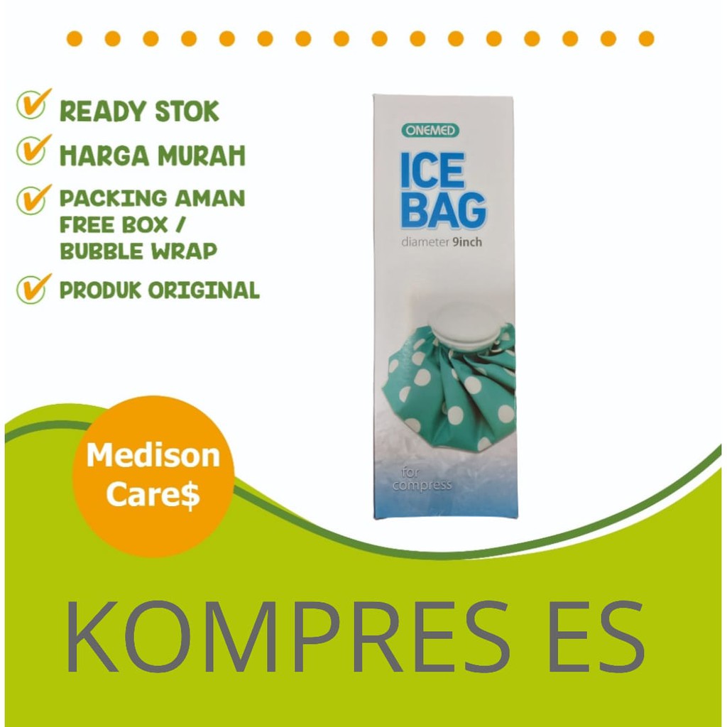 ICE BAG ES BATU UNTUK KOMPRES  ONEMED 9 INCH