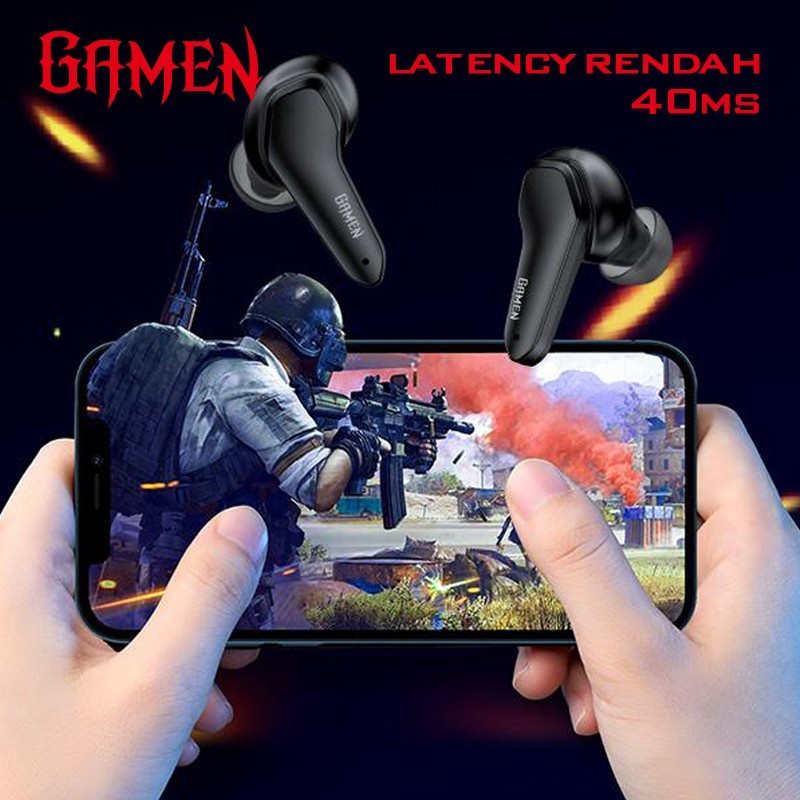 Gamen Sirens Gaming Headset Earphone Low Latency Bluetooth TWS Vivan