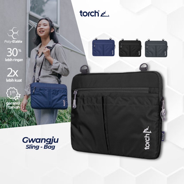 [Tas] Torch Tas Laptop - Sling Bag Laptop Sleeve Gwangju [Selempang]