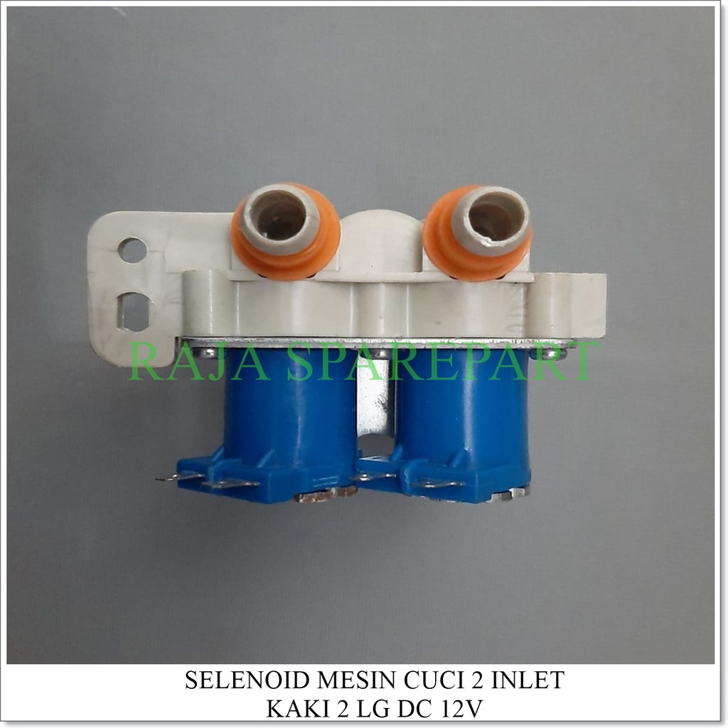 Selenoid / Water Inlet Mesin Cuci LG INLET DOUBLE KAKI 2 (DC 12V)