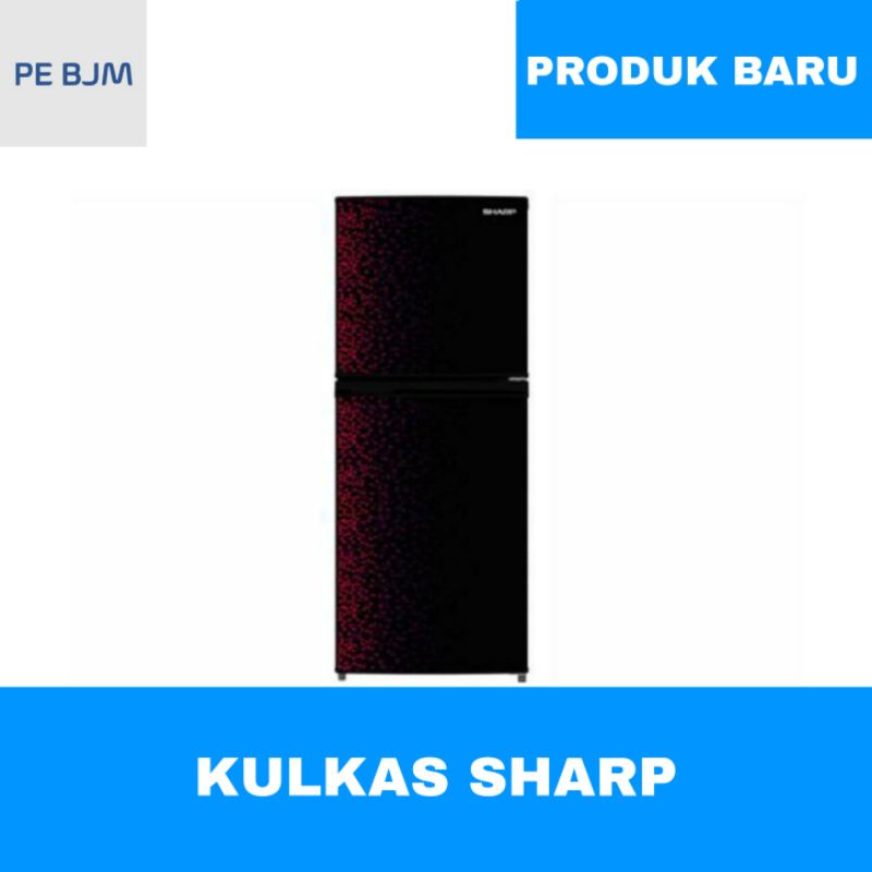 KULKAS 2 PINTU SHARP - SJ-316-MG - GARANSI RESMI - KIRIM INVOICE