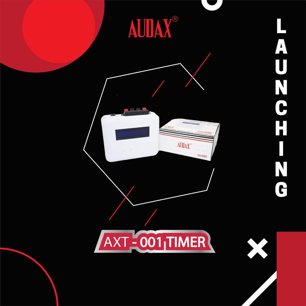 Timer digital audax AXT001 original AXT 001