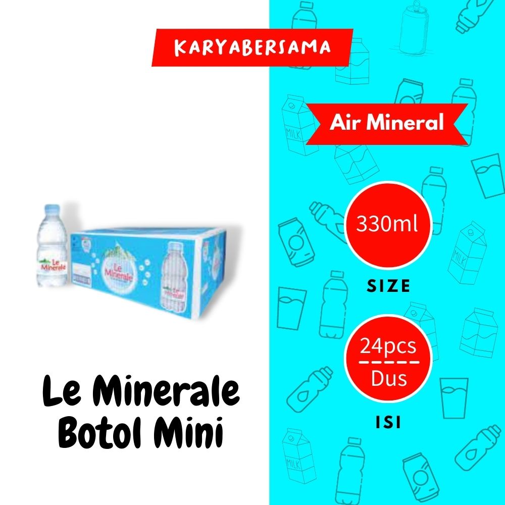 

Le Minerale 330ml isi 24pcs