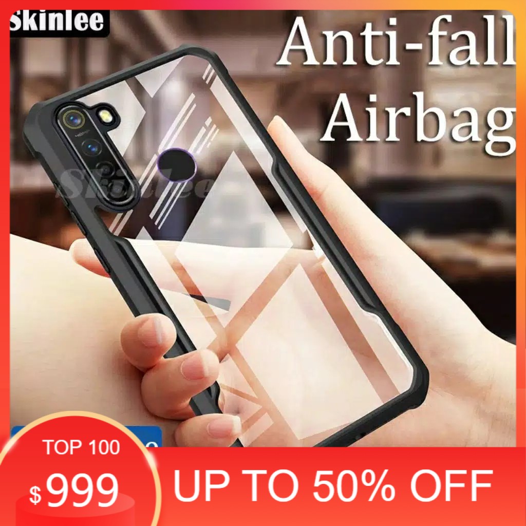 Case Samsung A21 Anti-fall Airbag Case Shockproof Clear