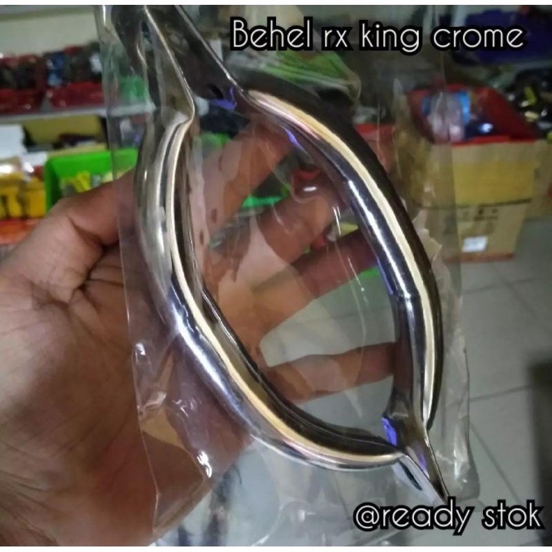 Behel Jok Samping RX King RXS Chrome Crome stenlis