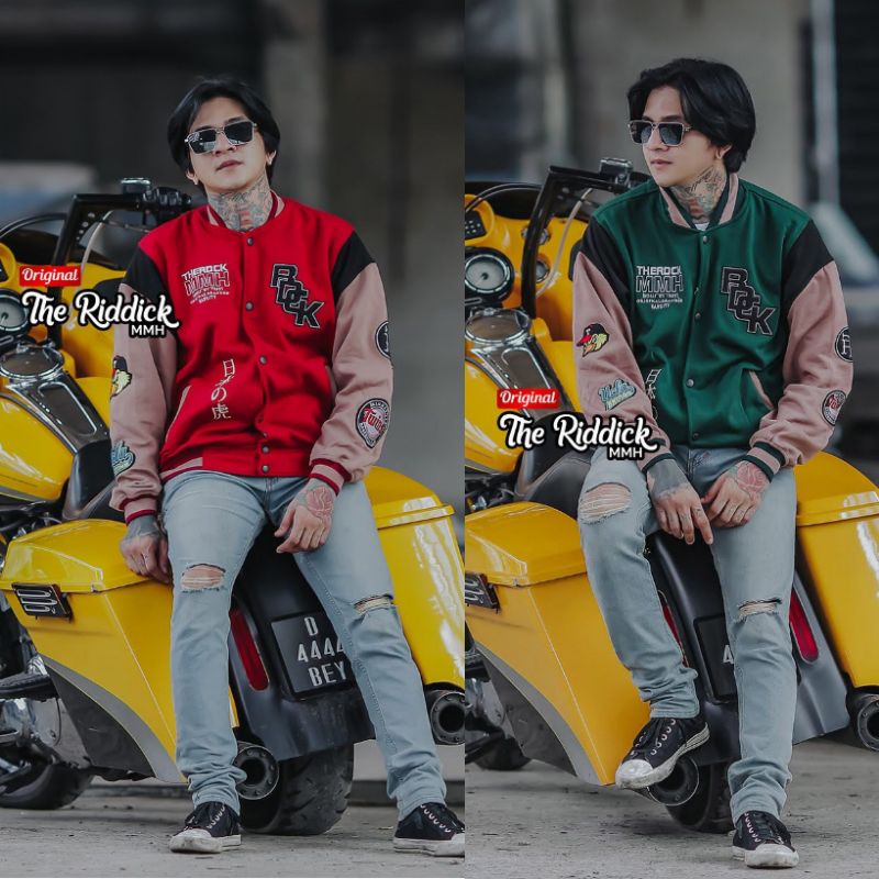 JAKET PRIA ORIGINAL JAKET VARSITY JAKET CASUAL PRIA ORIGINAL UNISEX