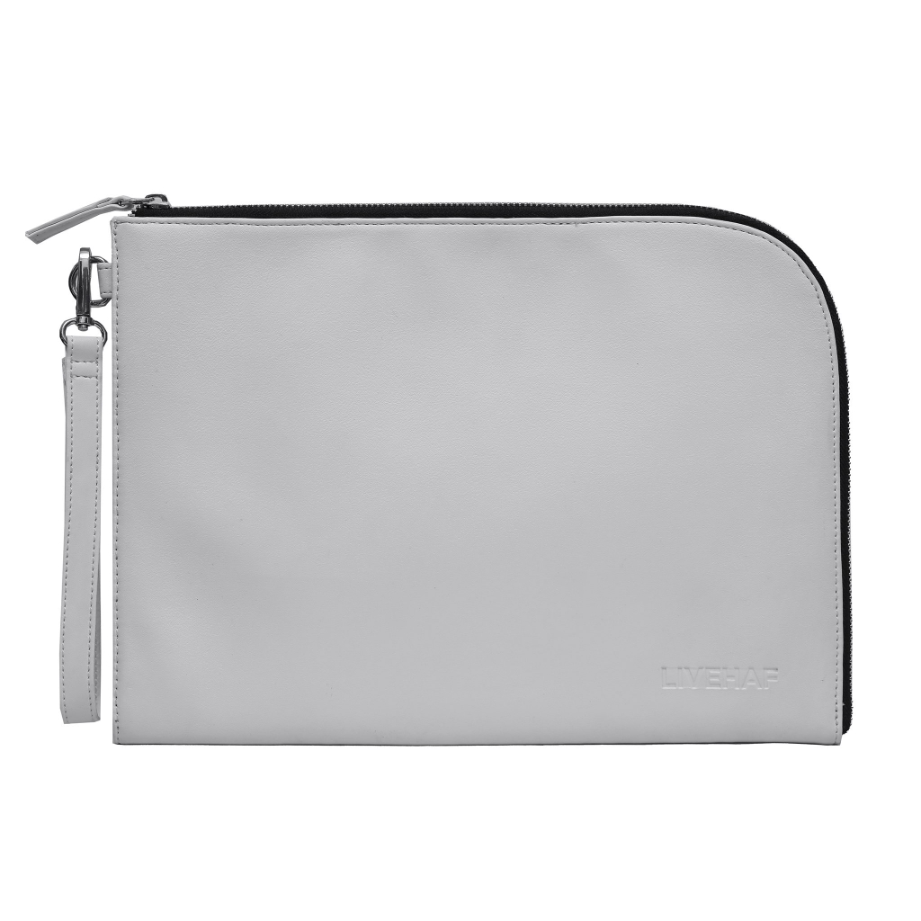 

LIVEHAF - Round Clutch White