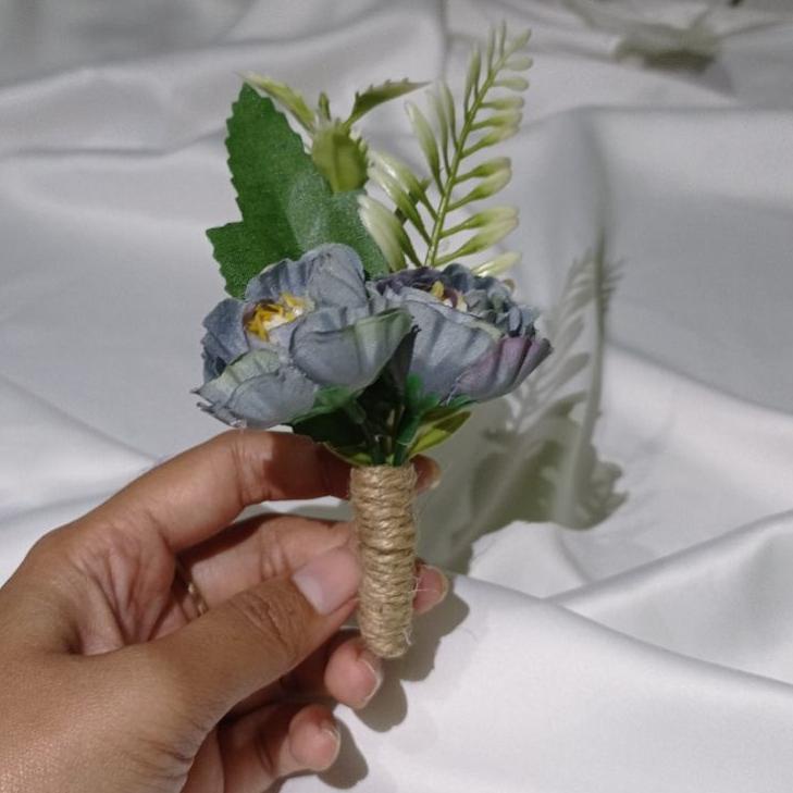 Free OngkirBros Pengantin Pria - Korsase Jas / Bros Bunga Jas - Corsage / Corsase