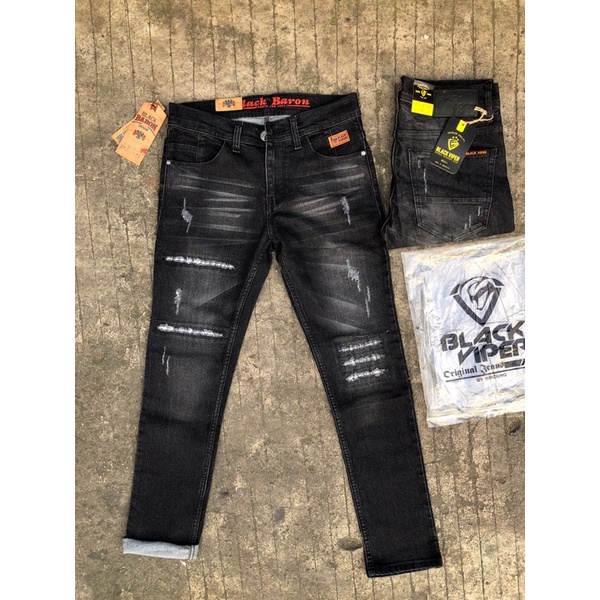 Celana panjang jeans pria terbaru sobek sobek/celana panjang jeans pria skiny/celana panjang pria street