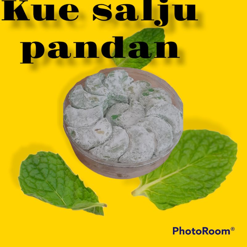 

kue salju pandan