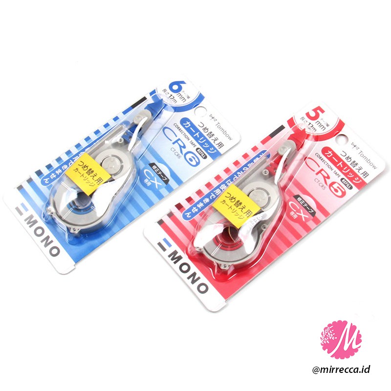 

REFILL CT-CR5 | CTCR6 TOMBOW MONO CORRECTION TAPE / ISI ULANG TIP-EX ROLL KERTAS CT-CX