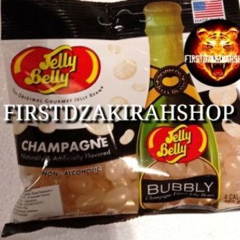 

Jelly belly champagne bubly non alkohol 95gr
