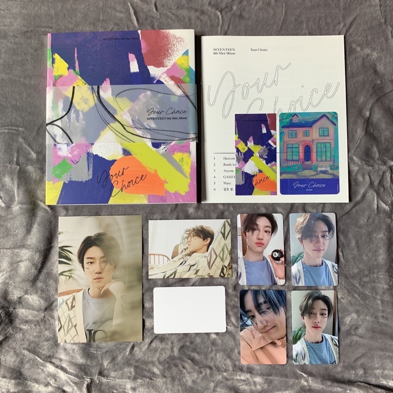 [DESKRIPSI] SEVENTEEN YOUR CHOICE UNSEALED THE8 / Lucky Draw LD M2U Soundwave Beside Version FULLSET