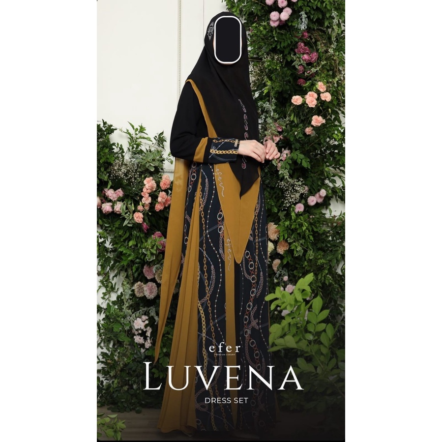 Luvena Dress Set by Efer Premium Syari