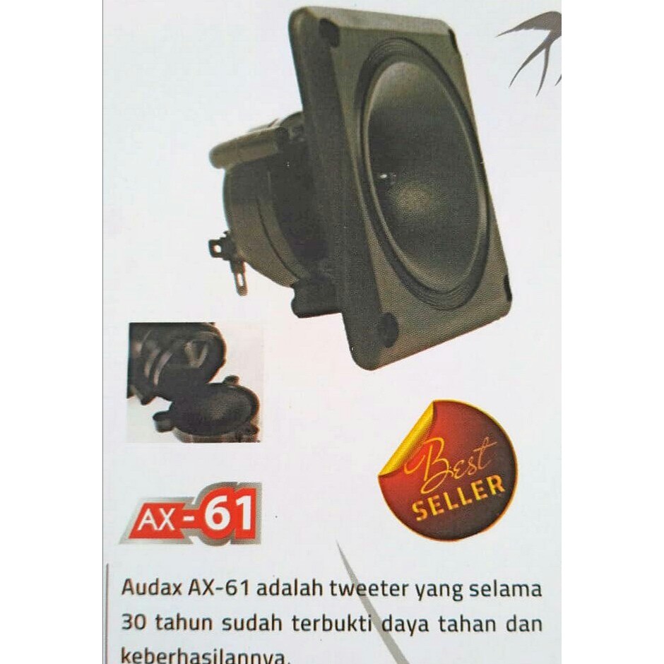 Jual Tweeter Audax Ax Tweeter Burung Walet Ax Ax Original Shopee Indonesia