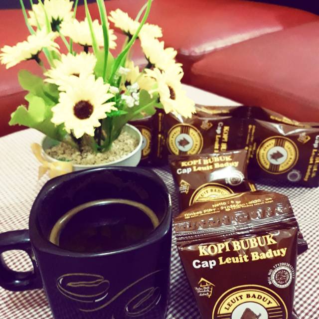 

Kopi bubuk leuit baduy saset