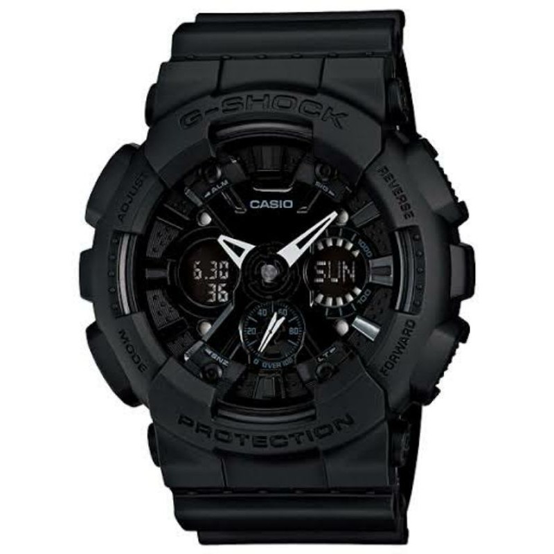 Jam Tangan Pria Merk G-Shock Type Ga-120 Original Bm Baterai Free Box Set