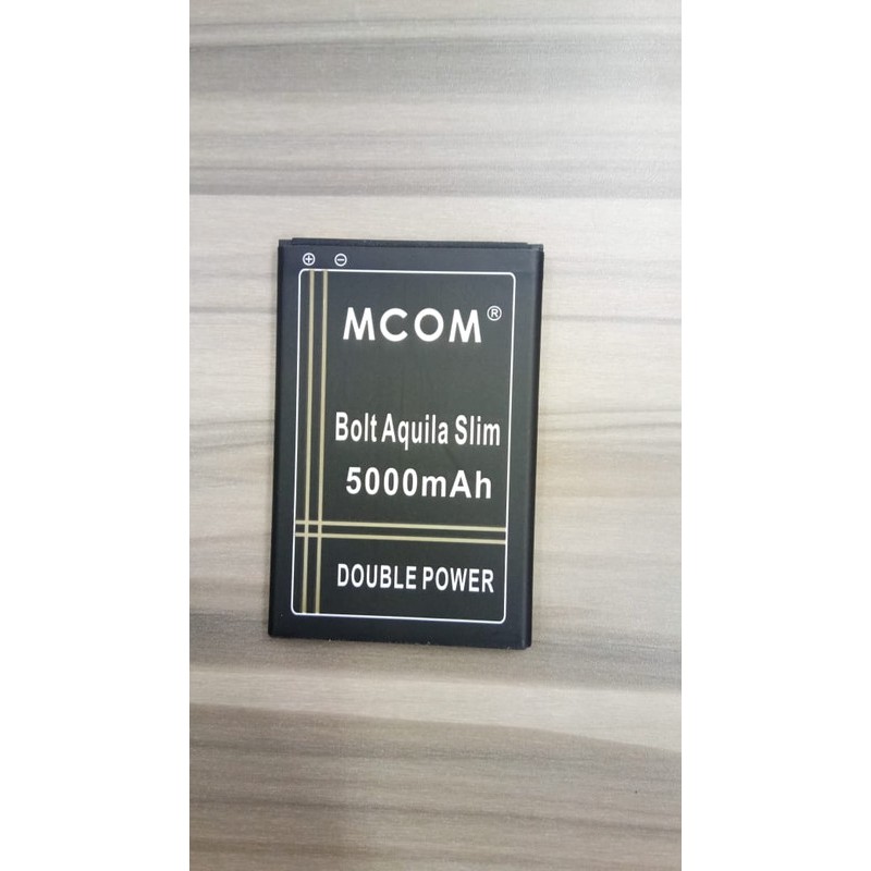 Battery Batre Baterai Double Power Mcom Modem Wifi Bolt Aquila Slim