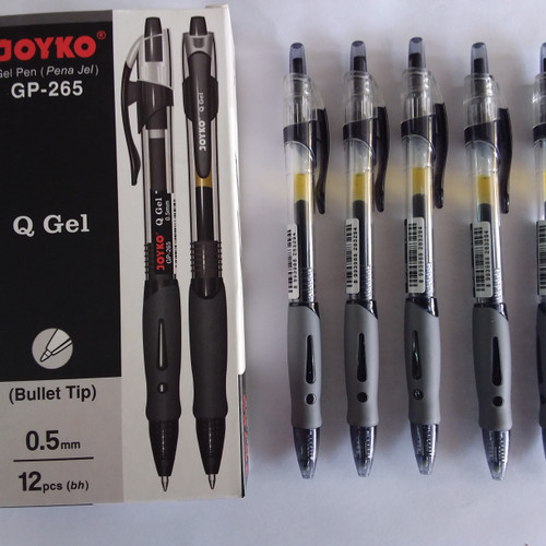 

Pulpen Joyko Q gel GP-265 0.5mm (Hitam dan Biru) - Biru