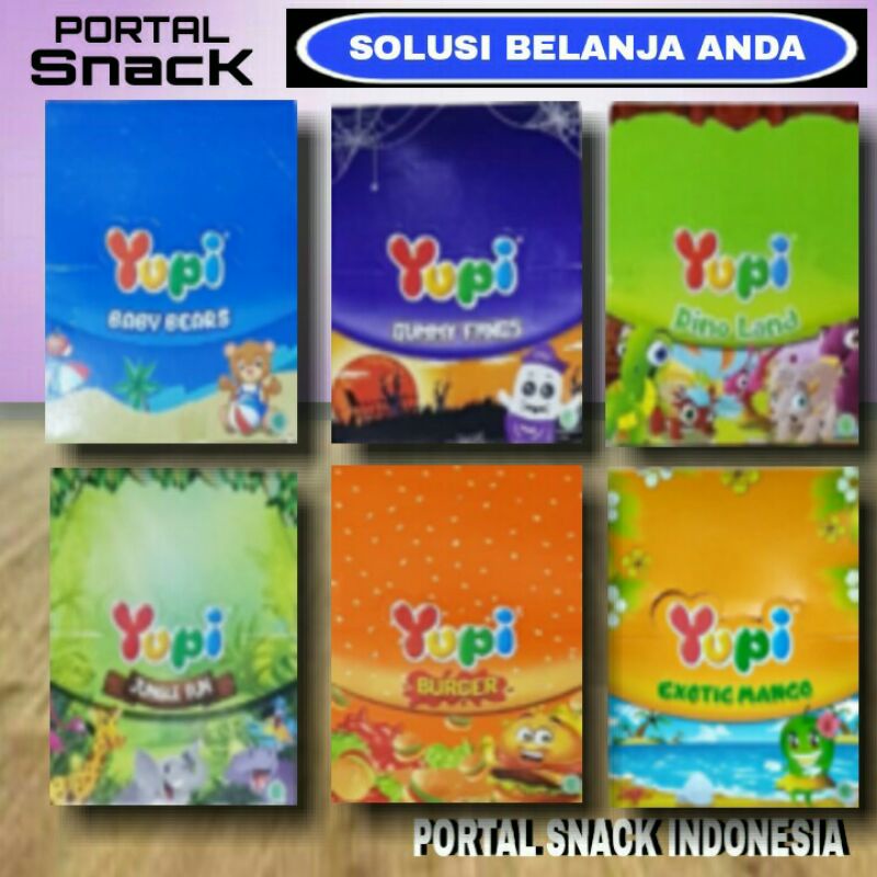 

YUPI Permen 1 Box isi 24 x 6gr all varian