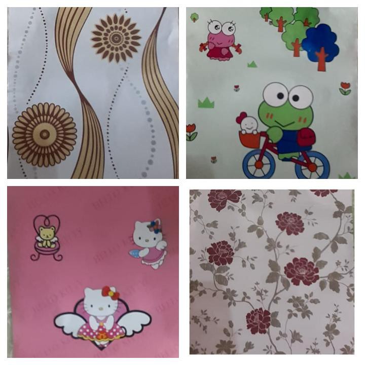 Wallpaper Dinding Size 45cm x 1 meter