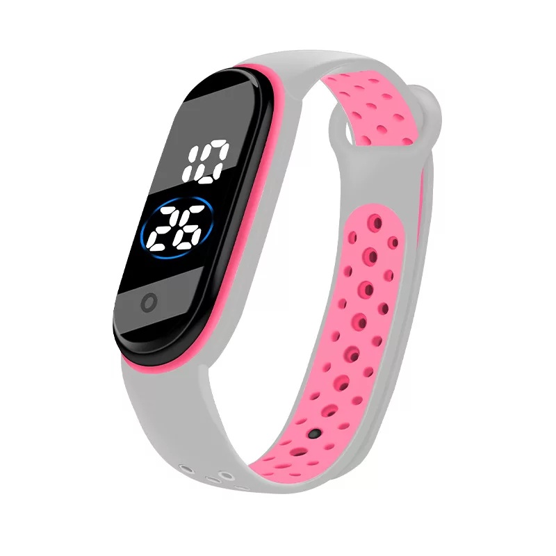 LKU663 - Jam Tangan Digital LED - Jam Tangan Model Smartwatch - Jam Tangan Sport Pria Wanita - Jam Tangan Olahraga Unisex - Jam Tangan Touch Screen