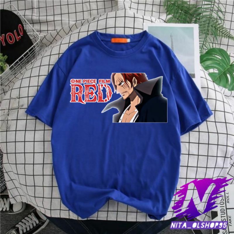 kaos anak akagami no shanks baju anak one piece film red
