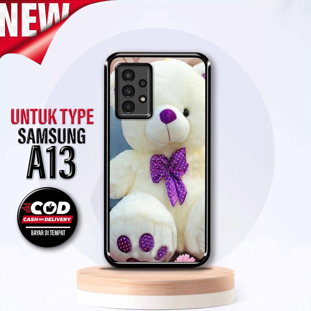 Case Samsung A13 [ Aest Bear 2 ] - Hardcase Samsung A13 - Softcase Samsung A13 - Cassing Elegant Sam