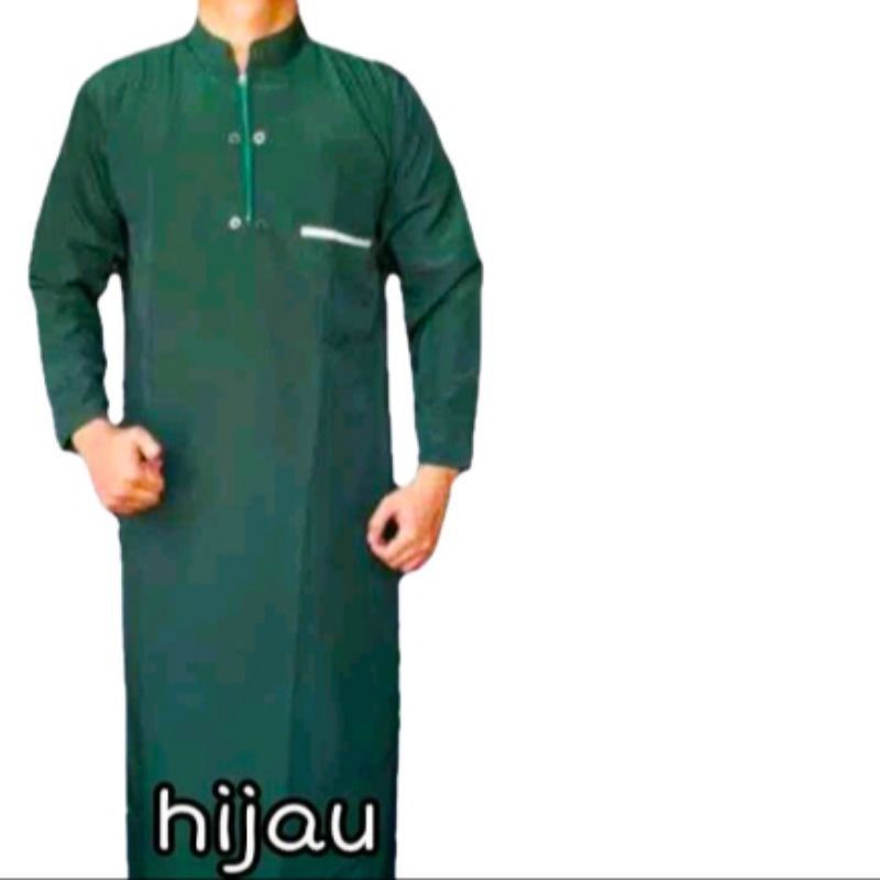 JUBAH PRIA DEWASA GAMIS PRIA DEWASA SIZE M L XL XXL