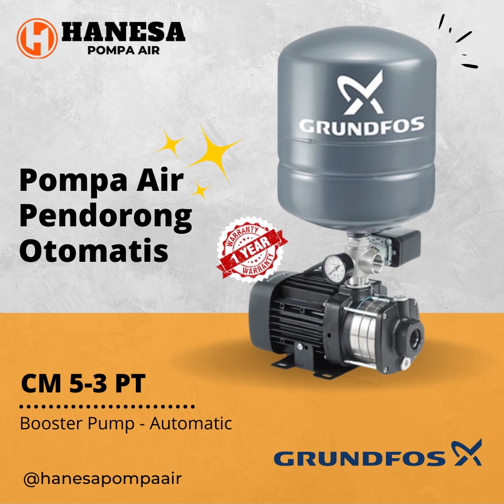 Grundfos CM 5-3 PT Pompa Pendorong