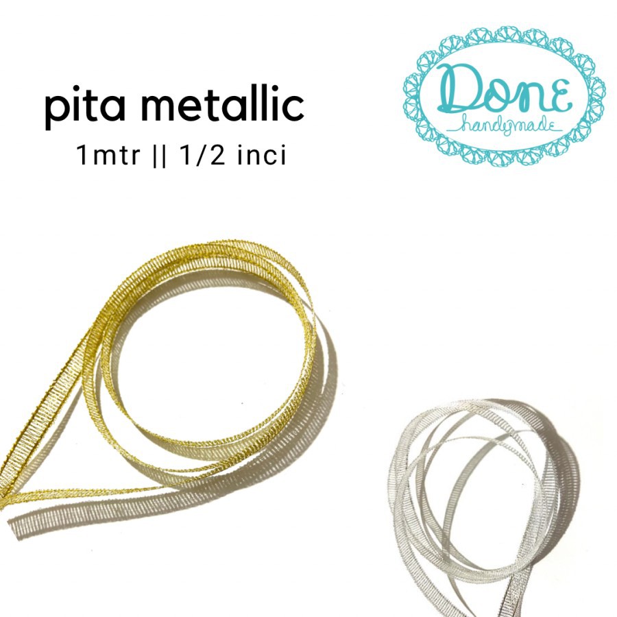 Pita metallic pita pita souvenir pita kerajinan tangan