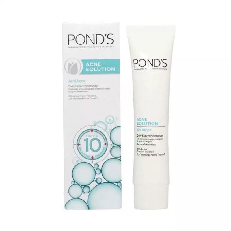 PONDS ACNE SOLUTION MOISTURIZER CREAM 20G - PONDS ACNE SOLUTION 50G