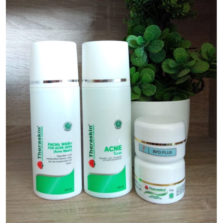 THERASKIN PAKET ACNE BPO / JERAWAT PARAH