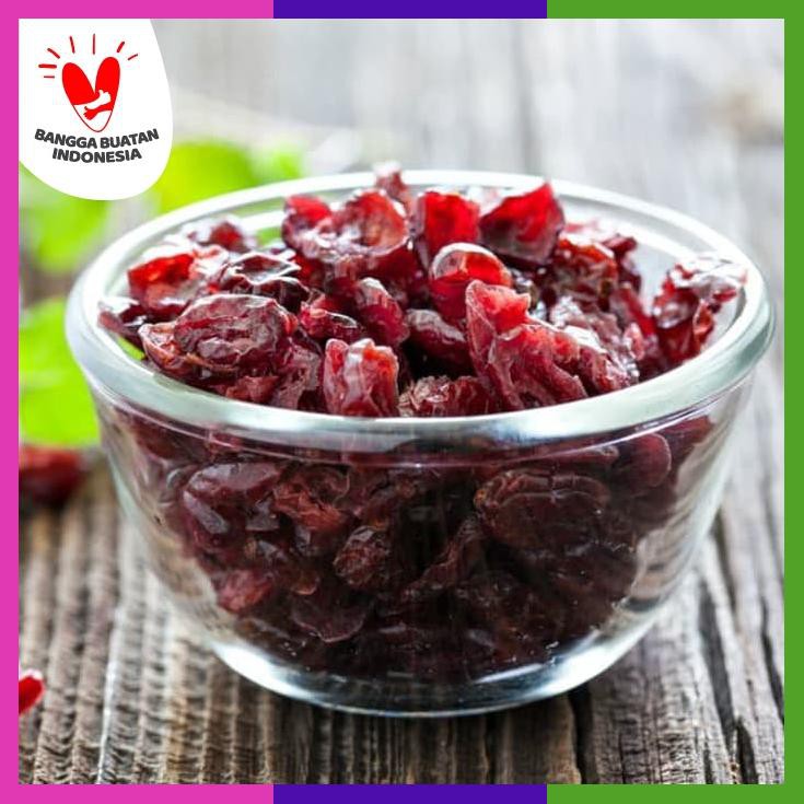 

Premium Cranberry Kering 1 Kg Merah / Dried Cranberries 1Kg