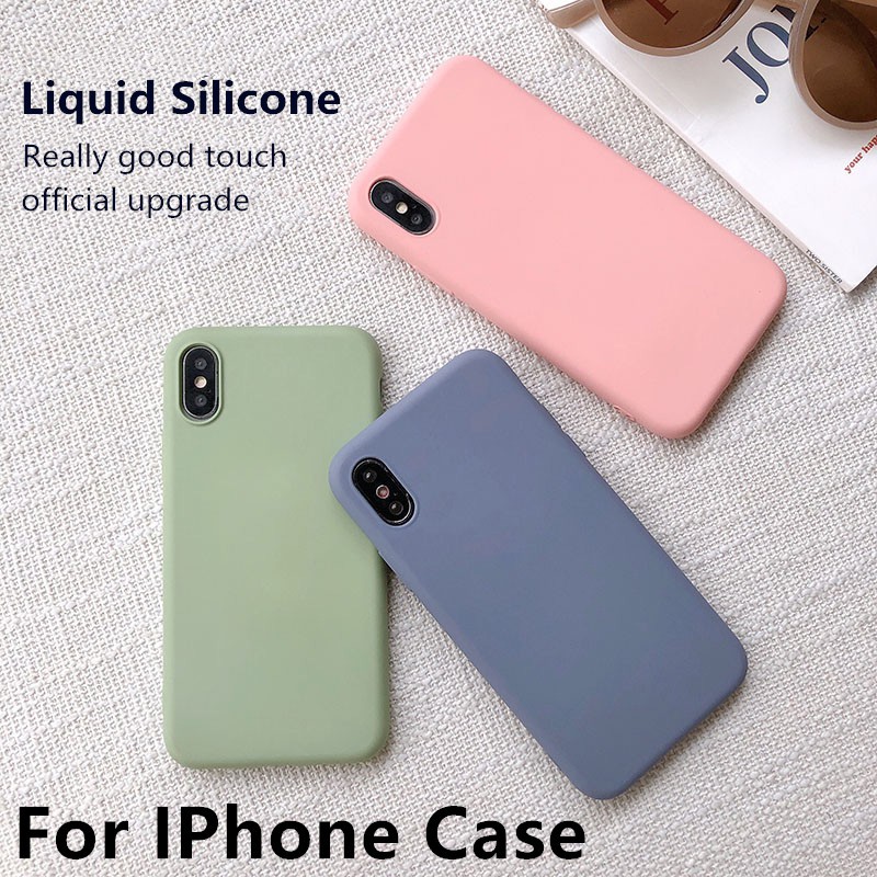 Casing Soft Case Silikon Anti Shock untuk iPhone x XR xs