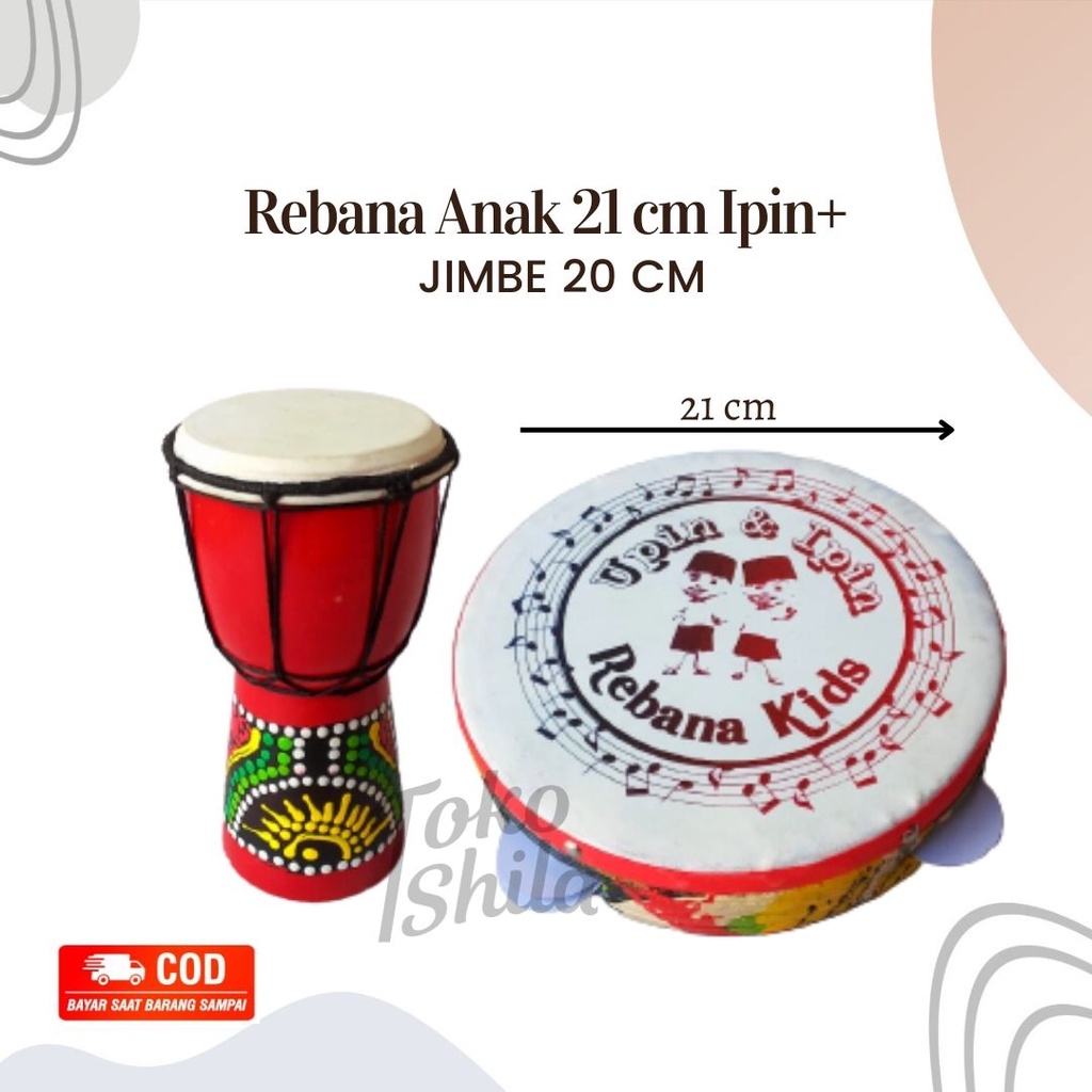 Mainan Rebana Anak Alat musik Tradisional