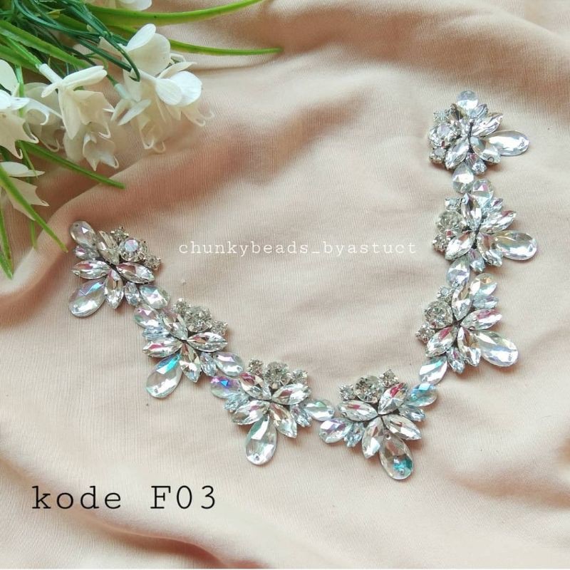 Payet Rangkai / Payet Leher / Payet pinggang chunkybeads