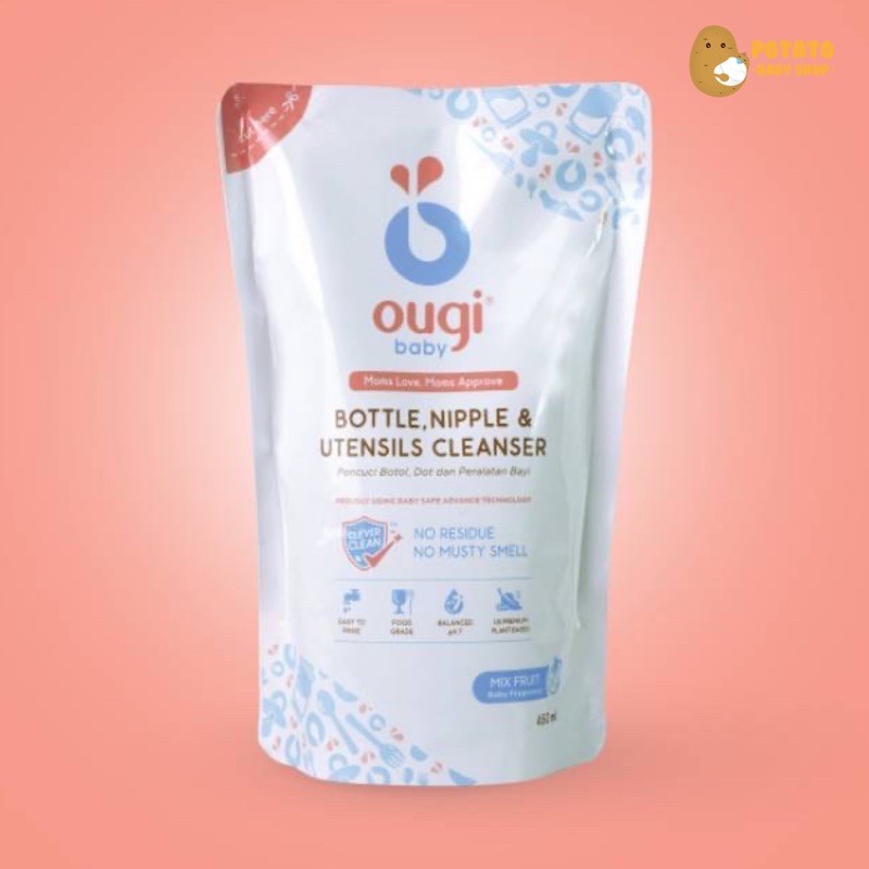 Ougi Baby 450ml Refill Bottle Nipple Cleanser / Ougibaby